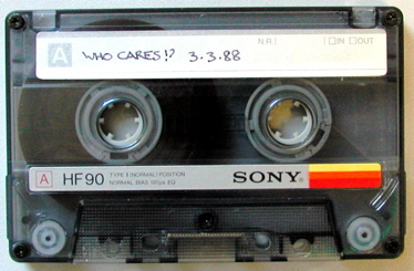 Who Cares Tape